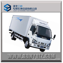 5t 120HP Isuzu 600p 4X2 Cargo Van Truck